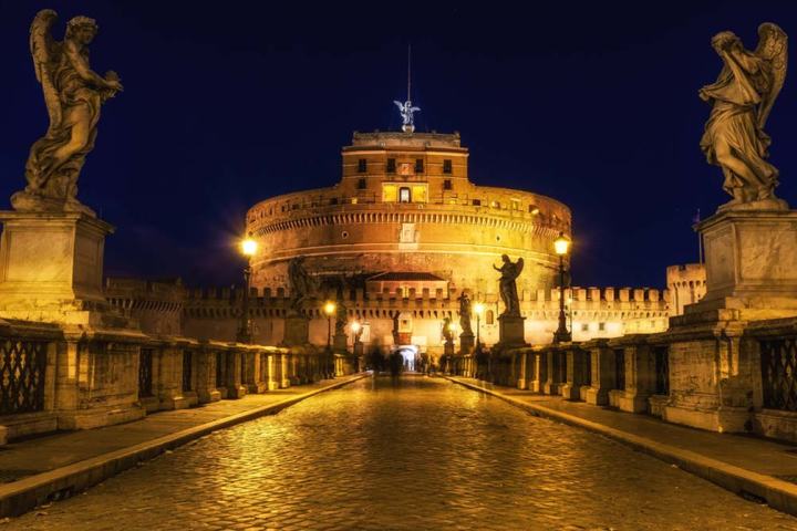 Castel Sant Angelo di notte